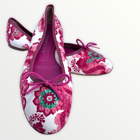 Burberry floral ballet flats O1999 - Picture 6 of 7